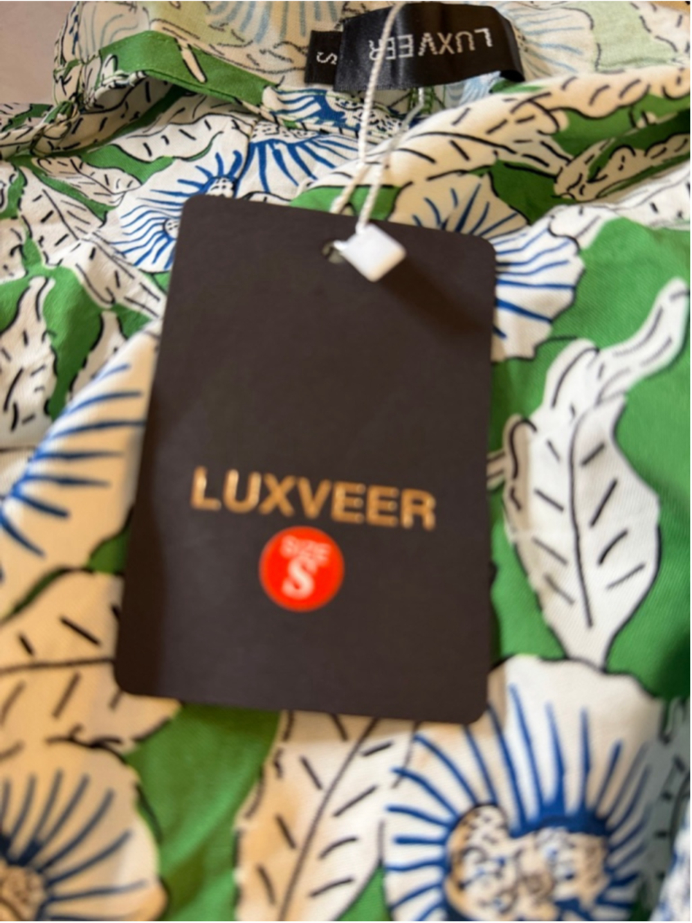 NEW LUXVEER Floral Jumpsuit Romper Boho Floral Overall S - Picture 4 of 8